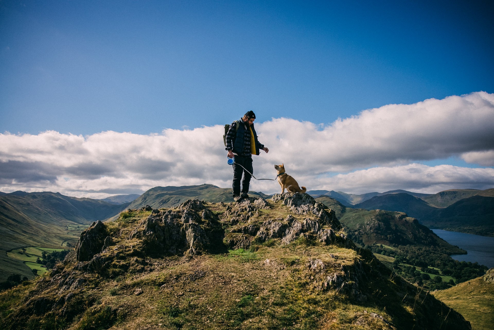 Jeffrey Bowman traveling through England’s Lake District National Park.